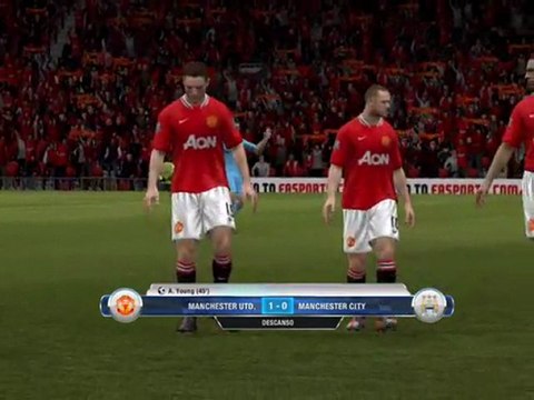 Liga Virtual: Manchester United-Manchester City (jornada 2)