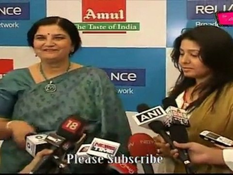 Singer Preeti Sagar & Sunidhi Chauhan Sings Song @ Relaunch Of Folk Song Mero Gaam Kathapare