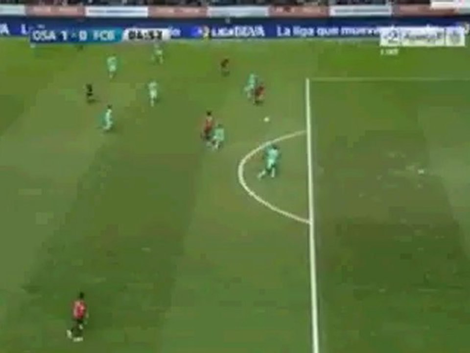 Osasuna vs Barcelone 1:0 GOAL LEKIC