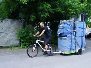 Déménagement Myette Montréal • 4 électros sur une seule remorque