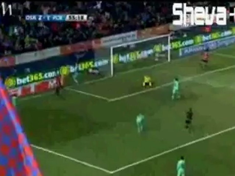 Osasuna-Barcelone 3:1 GOAL GARCIA