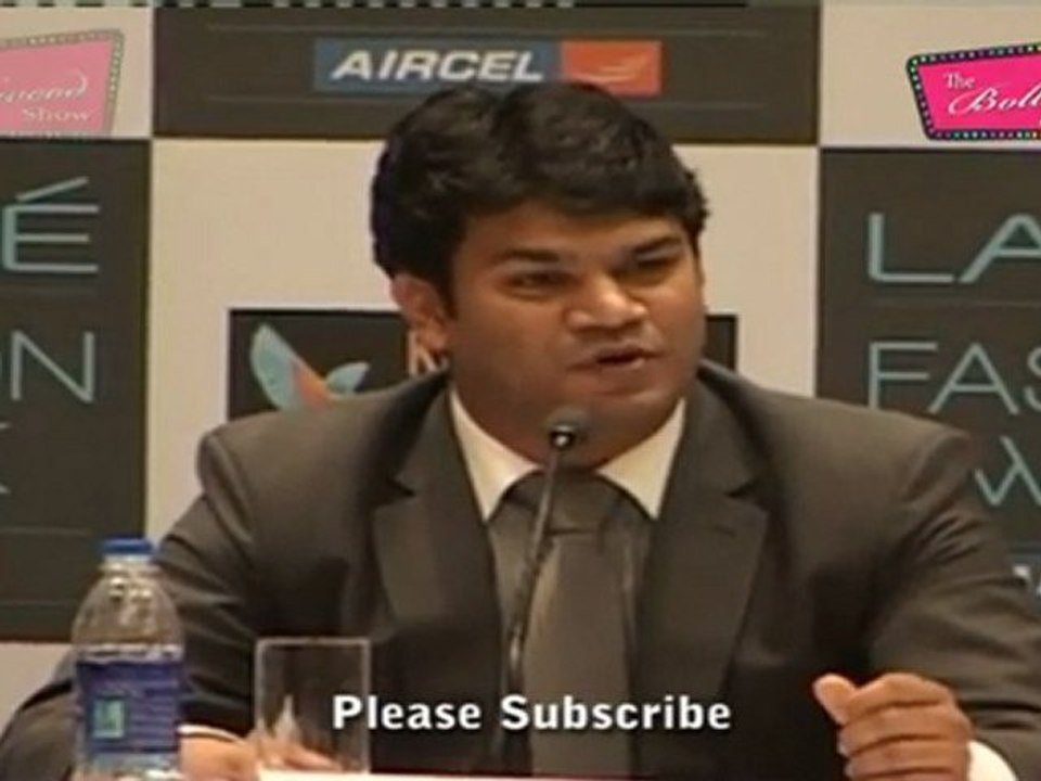 Lakme Fashion Week Summer Resort 2012 Press Conference