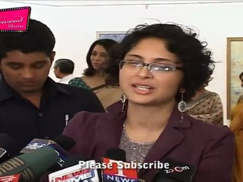 Kiran Rao Speaks About Love @ Inauguration Of Sangeeta Gupta's Painting Exhibition
