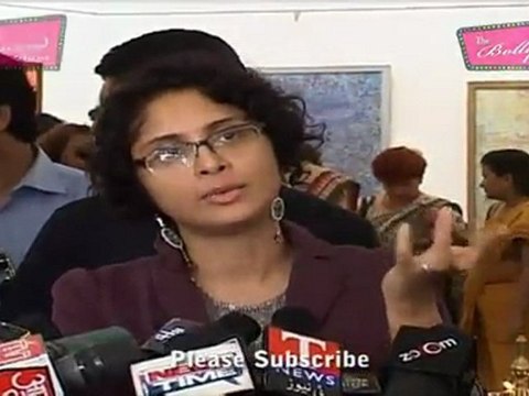 Kiran Rao Speaks About Her New Born Son @ Inauguration Of Sangeeta Gupta's Painting Exhibition