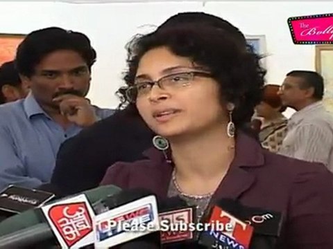 Kiran Rao Speaks About Kala Ghoda Festival @ Inauguration Of Sangeeta Gupta's Painting Exhibition