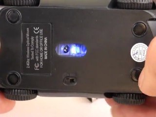 Mouse ottico wireless usb senza filo pc a forma di macchina car auto mac - YouTube