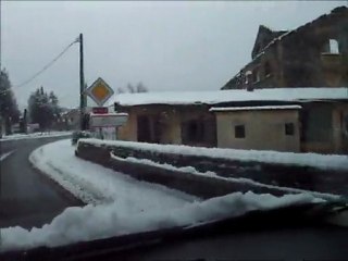 Neige FOLELLI samedi matin 11 février 2012