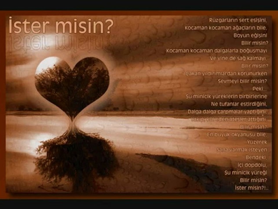 Ebru Gündes - Ölü bir deniz gibi hasret yüregim sana