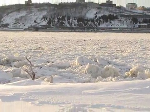 Le Saint Laurent l'hiver