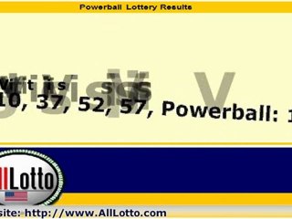 Powerball Lottery Drawing Results for February 11, 2012