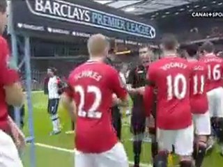 Before match hand shaking