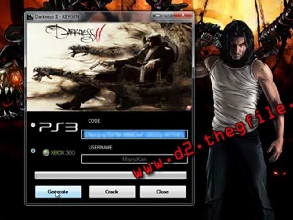Keygen and Crack for The Darkness 2