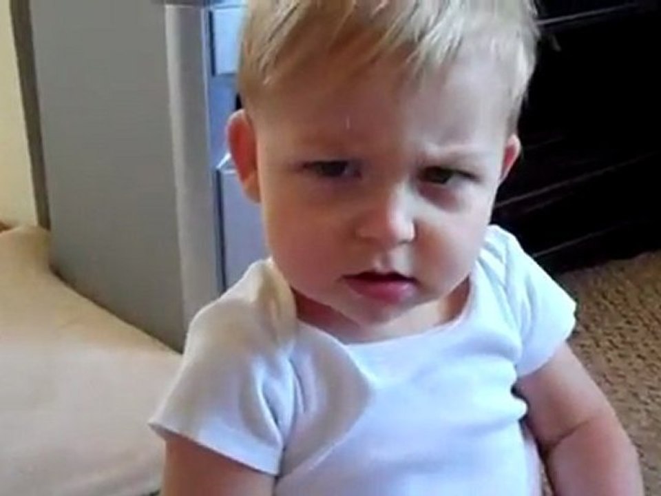 Un bébé qui a déjà tout compris à la vie