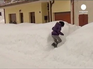 La ola de frío sigue congelando el este y sur de Europa