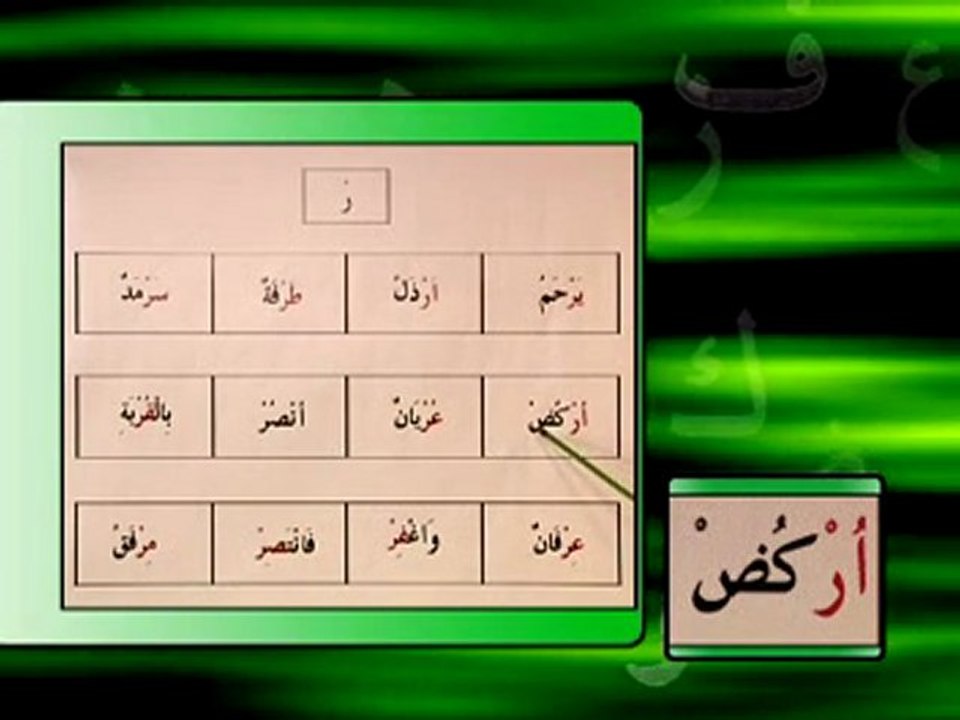 Davut Kayadan Tecvid - 34.Ders - RA Harfinin Okunusu