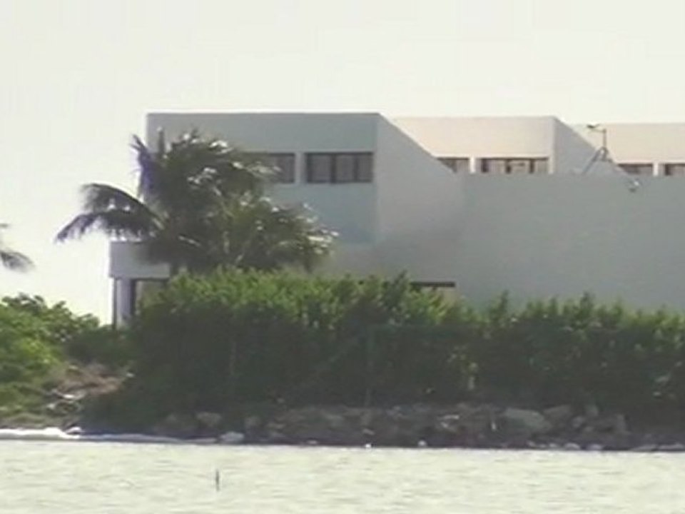 The West End Salt Pond in Anguilla