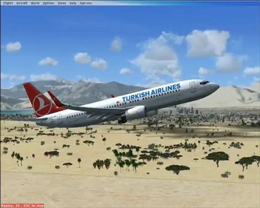 Türk Hava Yolları LTAI-LTAC Boeing 737-800 iFly Seferi