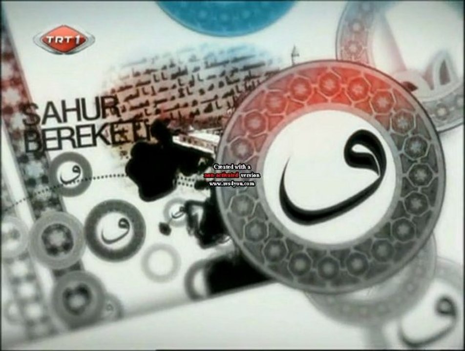 VEHBi VAKKASOGLU SAHUR BEREKETi PROGRAMI AYASOFYA CAMii TRT 1 BÖLÜM 01