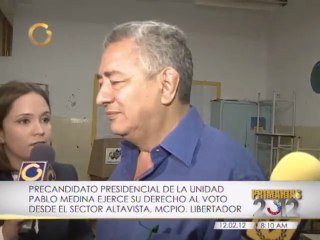 Pablo Medina: "Esta no es una carrera de caballos, este es el futuro del país"