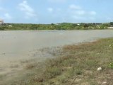 East End salt pond in Anguilla