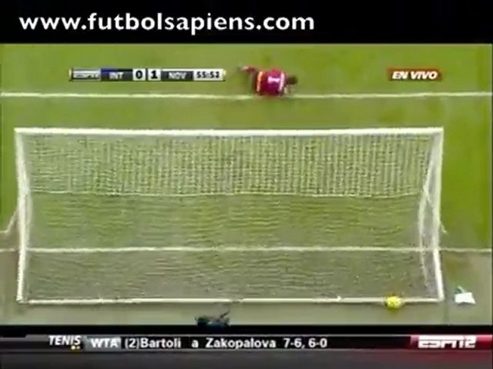 Inter Vs Novara 0-1, 2012