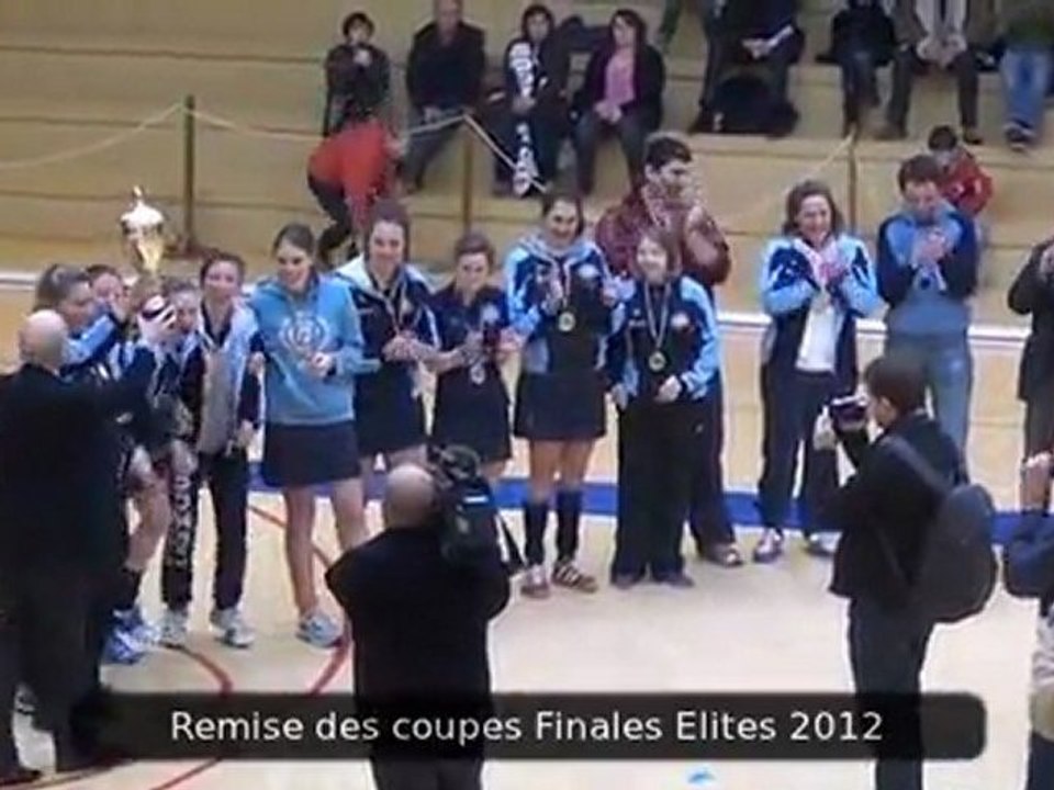 Remise des coupes Finale Elite 2012