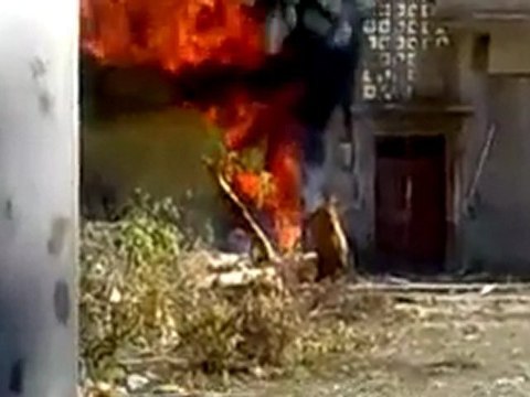 فري برس حمص باباعمرو هام دماء ودمار في الشوارع 11 2 2012