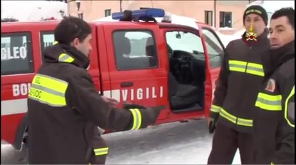 Rimini - Emergenza neve - VVF Interventi e Sala Operativa