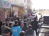 فري برس   ريف دمشق داريا   من مظاهرات جمعة النفير العام 10 2 2012