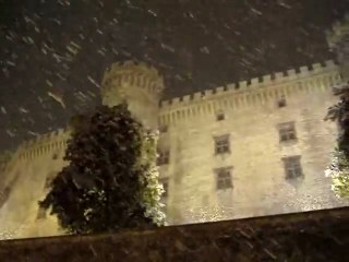 nevica sul Castello