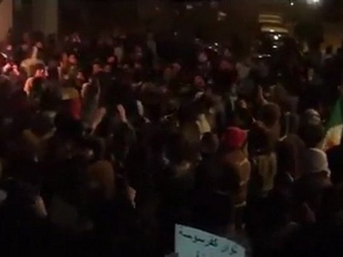 فري برس دمشق كفرسوسة مسائية جامع الهادي 11 2 2012