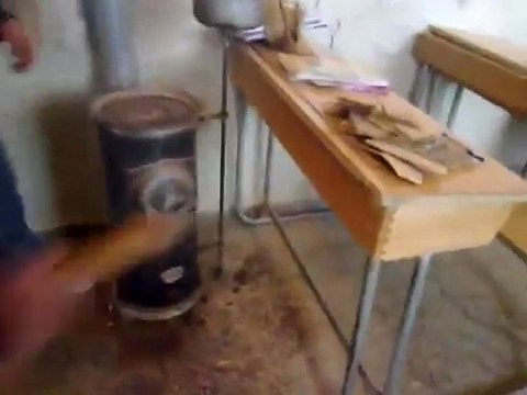 فري برس حلب أزمة المازوت في المدارس 11 2 2012