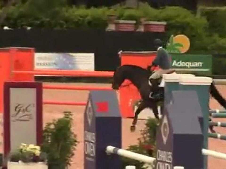 Eric Lamaze &  Hunter`S Scendix Wellington 2012/02/09 CSI3* Eric Lamaze &  Hunter`S Scendix  1.30 m Jumping