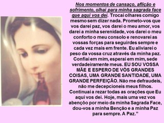 Nossa Senhora - Sagrada Face