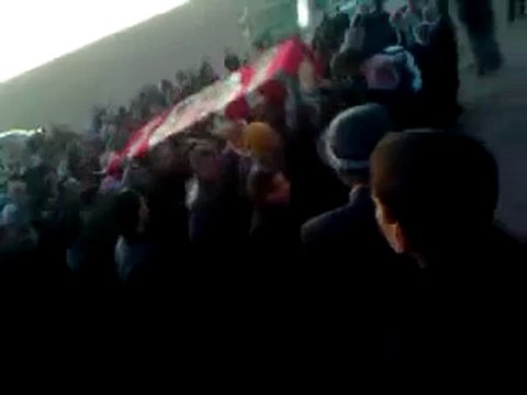 فري برس الحسكة الشدادي تشيع جثمان الشهيد عبد الحميد حسن الفلاح 11 2 2012