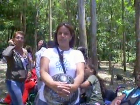 Veranilda do Movimento Inclusão Já, pedindo adaptações nos parques para crianças com deficiência