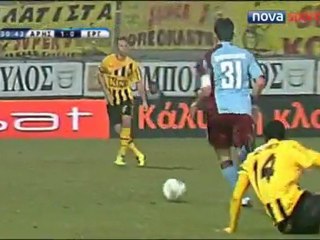 Aris Vs Ergotelis 1-1, 2012