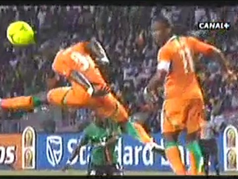 VIDEO Direct CAN 2012 Finale - côte d'ivoire vs Zambie: Les Eléphants sérieusement menacés