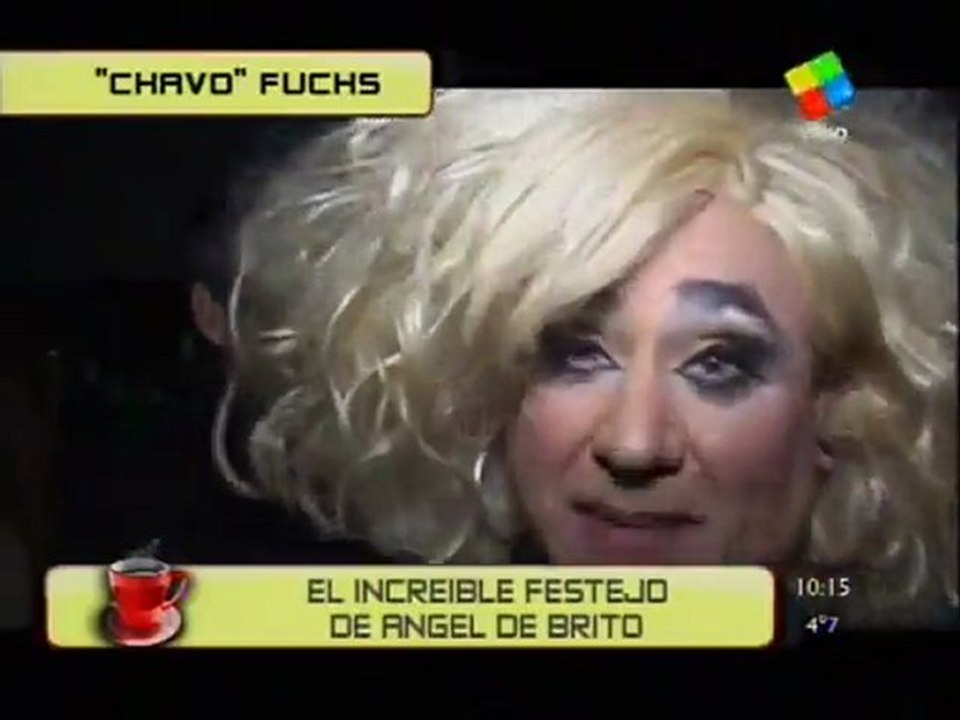 El backstage del cumpleaños de Angel de Brito - En Desayuno Americano