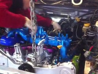 moteur subaru gt remise en place du coeur