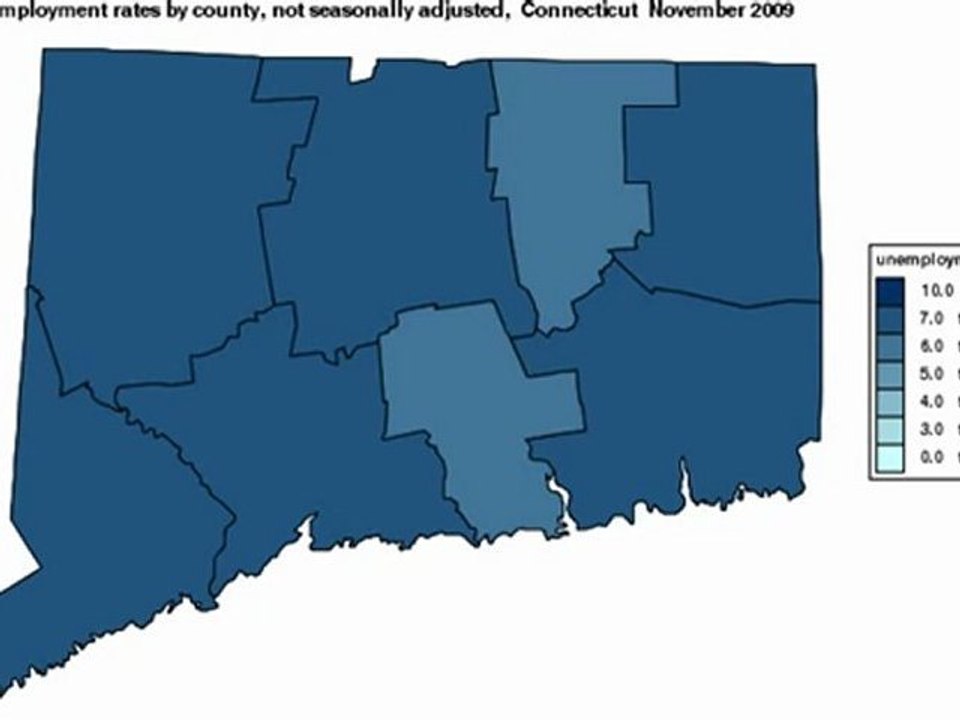 Portrayal Of CT Unemployment Until 2012
