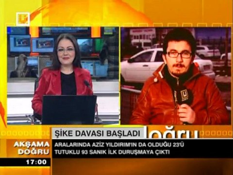 Musa ALCAN ülke tv ye canlı Bağlantı Aziz YILDIRIM hakim karşısında