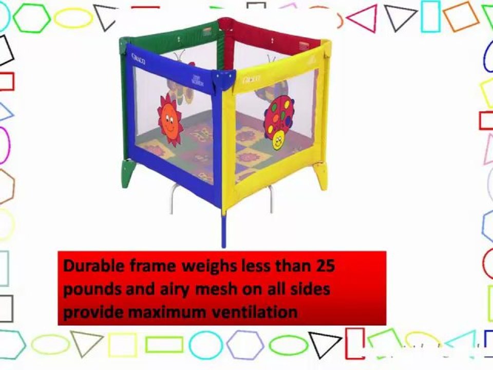 CHEAP graco playpen - Graco TotBloc Pack 'N Play with Carry Bag, Bugs Quilt