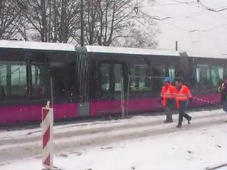 Première sortie Tramway Dijon