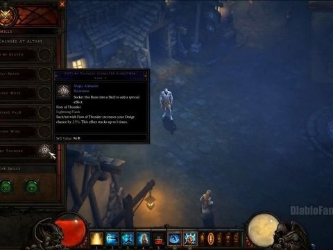 Diablo 3 - Moine - Fists of Thunder avec Runes