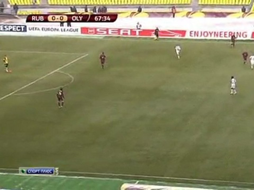 Рубін - Олімпіакос / 1/16 / 2 тайм / sportua.at.ua