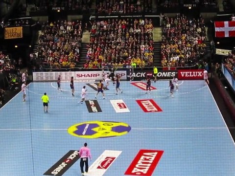 Chambéry vs Barcelone Contre-attaques Paty + Roucoulette B.Gille