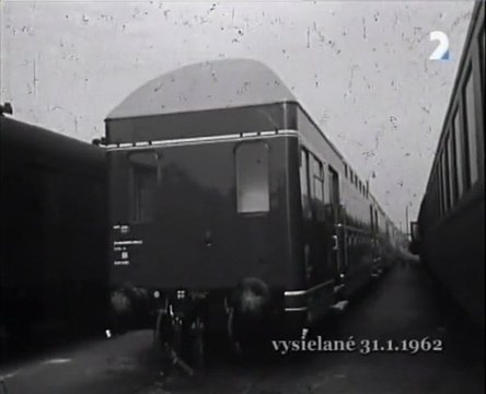 Poschodové železničné vozne v Bratislave (1962)