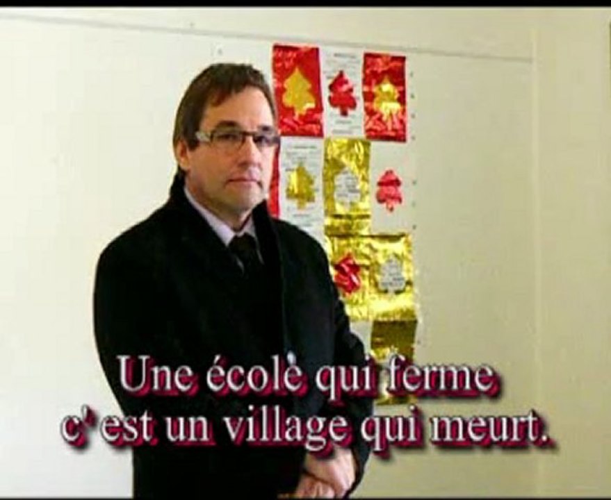 La carte scolaire 2012 selon le député Sermier