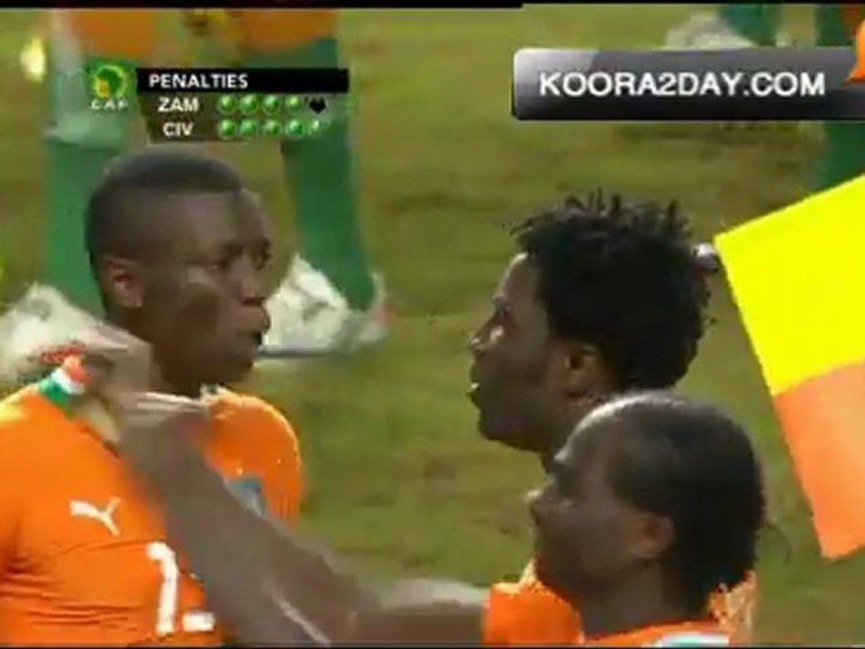 ضربات الجزاء كأس افريقيا 2012 penalty Cup D'afrique 2012